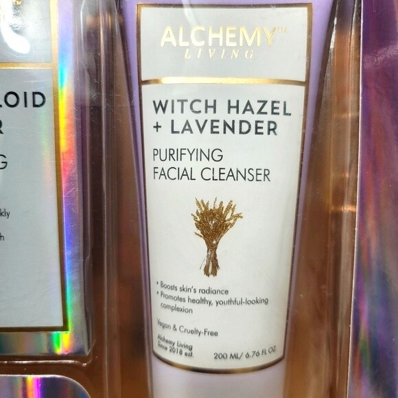 Alchemy 4 pc Blemish Rescue Kit Lavender Healing Patches & Witch Hazel  Cleanser - Picture 4 of 9